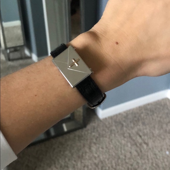 Ashford letter sterling silver gold ILY bracelet - Picture 4 of 7